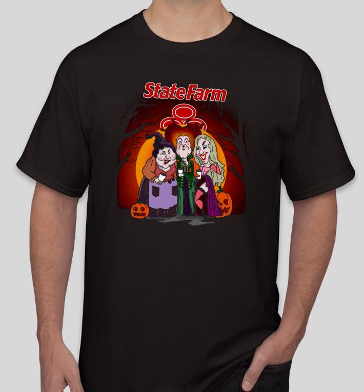 90d08488 nice hocus pocus sanderson sisters state farm pumpkin halloween shirt 4 - Nice Hocus Pocus Sanderson Sisters State Farm Pumpkin Halloween Shirt