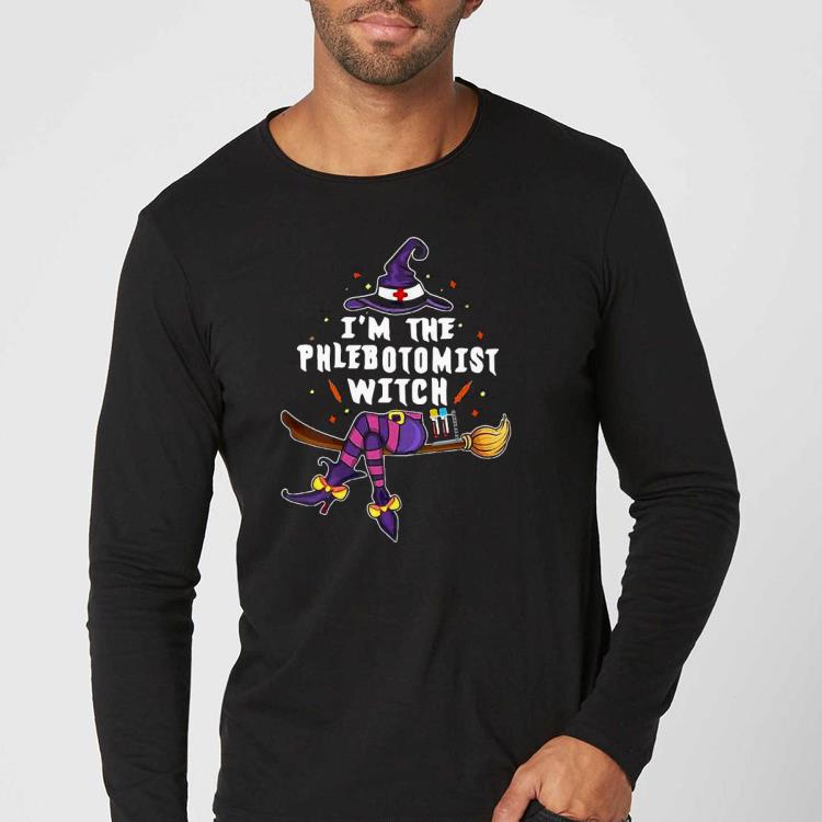 Nice I’m The Phlebotomist Witch Halloween Shirt 94056f22 nice i m the phlebotomist witch halloween shirt 4 - Nice I’m The Phlebotomist Witch Halloween Shirt