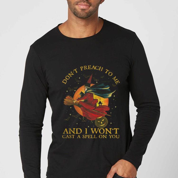 Hot Witch Cat Don’t Preach To Me And I Won’t Cast A Spell On You shirt 96b05410 hot witch cat don t preach to me and i won t cast a spell on you shirt 4 - Hot Witch Cat Don’t Preach To Me And I Won’t Cast A Spell On You shirt