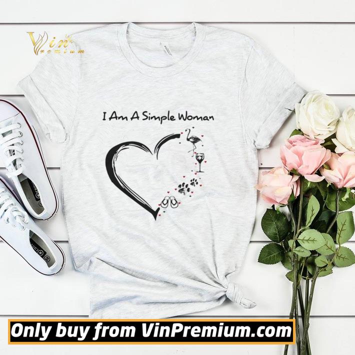 Top I am a simple woman heart flamingo wine paw dog camping shirt sweater 9bd9e8db top i am a simple woman heart flamingo wine paw dog camping shirt sweater 4 - Top I am a simple woman heart flamingo wine paw dog camping shirt sweater