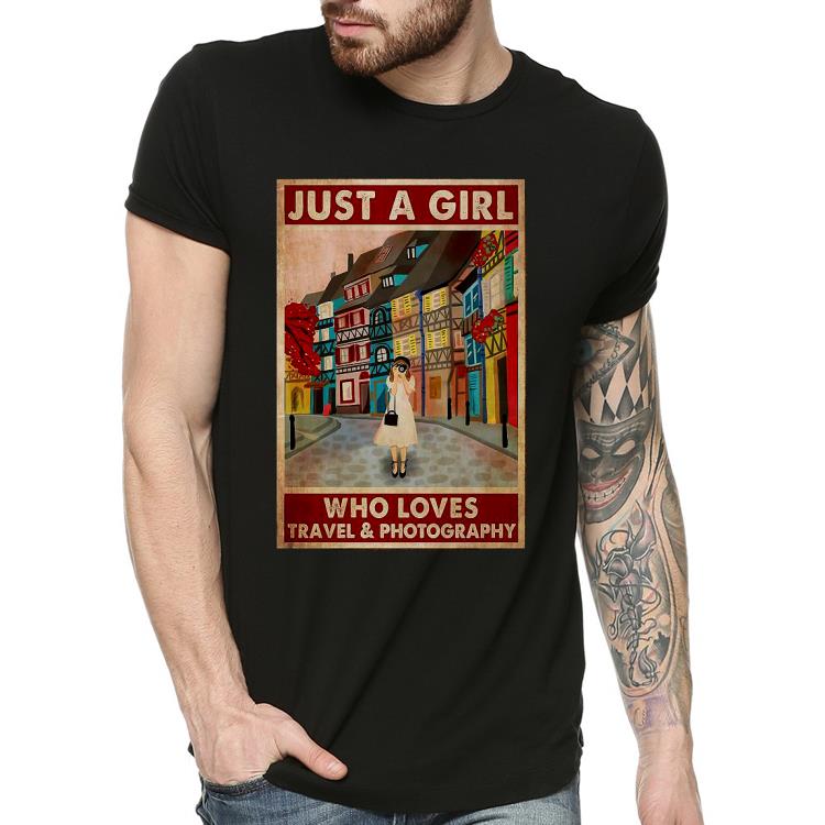 Nice Just a girl who loves travel and photography Shirt 9e53a423 nice just a girl who loves travel and photography shirt 4 - Nice Just a girl who loves travel and photography Shirt