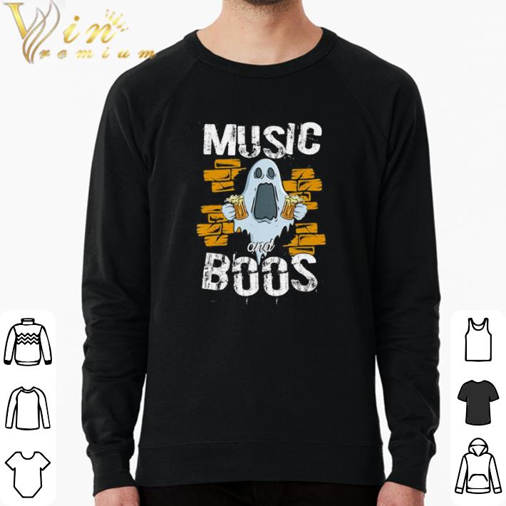 9ec5d4b9 original music and boos ghost funny halloween costume beer drinking shirt sweater 4 - Original Music And Boos Ghost Funny Halloween Costume Beer Drinking shirt sweater