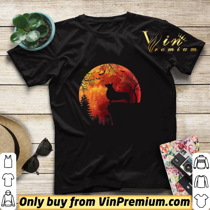 a0b72985 corgi dog on the red moon shirt sweater 4 - Corgi Dog On The Red Moon shirt sweater
