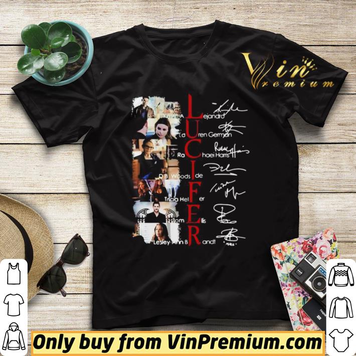 a13f6a0b original lucifer movie characters signatures shirt sweater 4 - Original Lucifer movie characters signatures shirt sweater