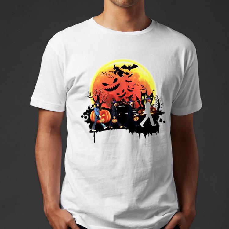 a33f5d62 the beatles pumpkin halloween shirt 4 - The Beatles Pumpkin Halloween Shirt