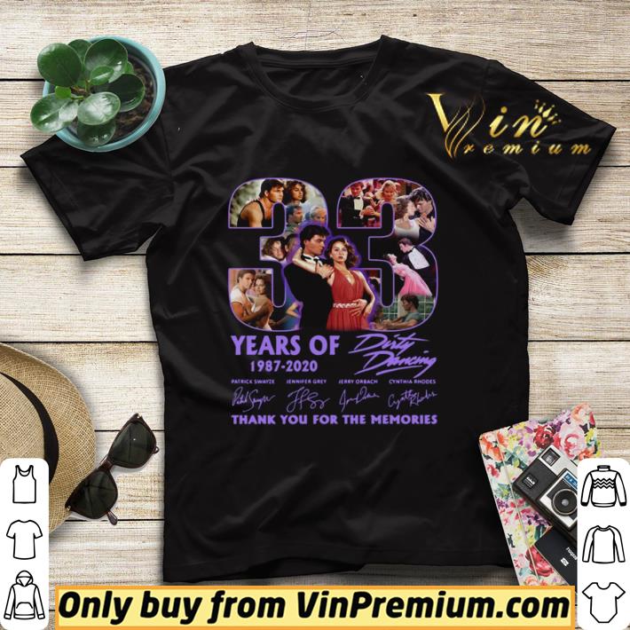 Awesome 33 Years Of 1987 2020 Dirty Dancing Thank You For The Memories Signatures shirt sweater a5d483d4 awesome 33 years of 1987 2020 dirty dancing thank you for the memories signatures shirt sweater 4 - Awesome 33 Years Of 1987 2020 Dirty Dancing Thank You For The Memories Signatures shirt sweater