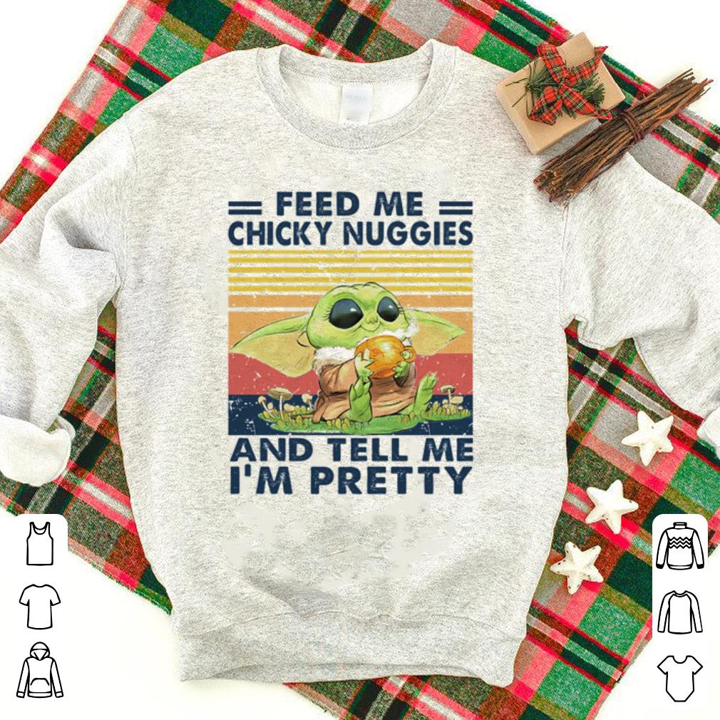 b24360f6 premium baby yoda feed me chicky nuggies and tell me i m pretty vintage star wars shirt 4 - Premium Baby Yoda Feed Me Chicky Nuggies And Tell Me I’m Pretty Vintage Star Wars shirt