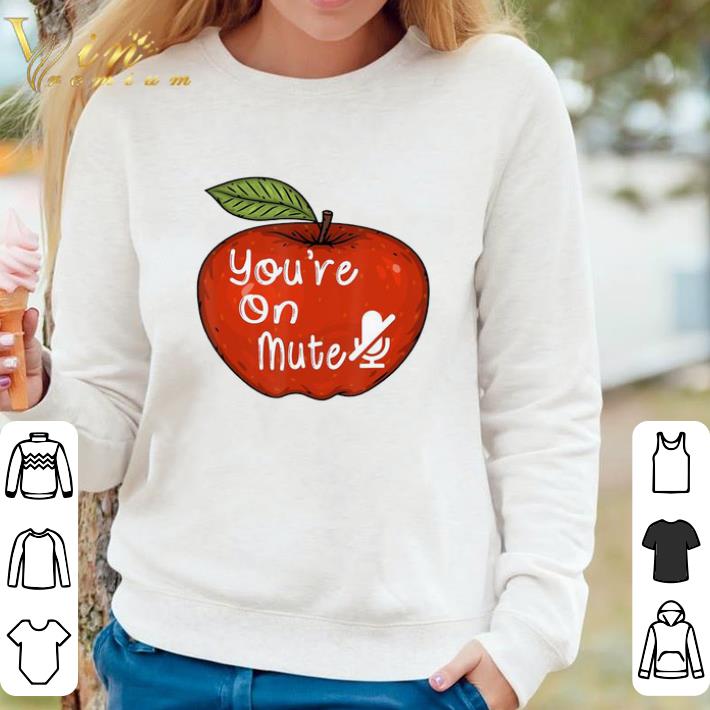 bfdc87e5 official youre on mutefunny home school studentteacher shirt sweater 4 - Official Youre On MuteFunny Home School StudentTeacher shirt sweater