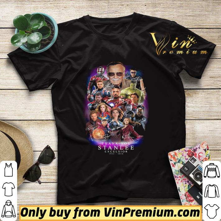 c3c28ec2 rip black panther marvel heroes thank you stan lee excelsior 1922 2018 signatures shirt sweater 4 - RIP Black Panther Marvel heroes thank you stan lee excelsior 1922 2018 signatures shirt sweater