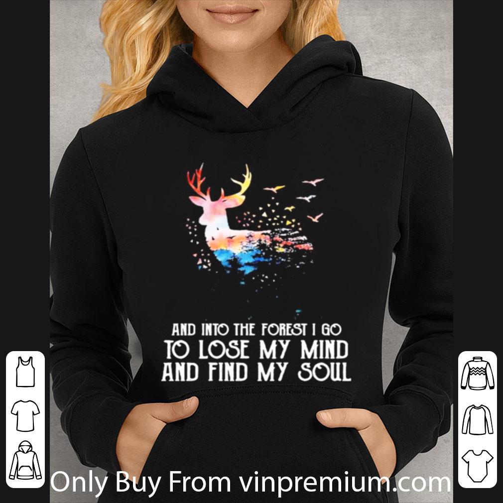 Official Reindeer And Into The Forest I Go To Lose My Mind And Find My Soul shirt c4946ed1 official reindeer and into the forest i go to lose my mind and find my soul shirt 4 - Official Reindeer And Into The Forest I Go To Lose My Mind And Find My Soul shirt