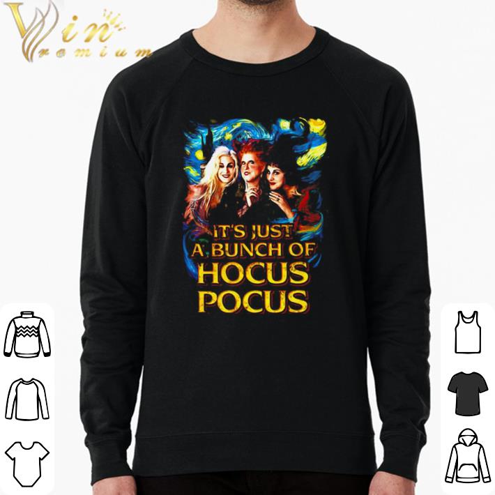 Original Halloween Starry Night It’S Just A Bunch Of Hocus Pocus shirt sweater c4c02cce original halloween starry night it s just a bunch of hocus pocus shirt sweater 4 - Original Halloween Starry Night It’S Just A Bunch Of Hocus Pocus shirt sweater