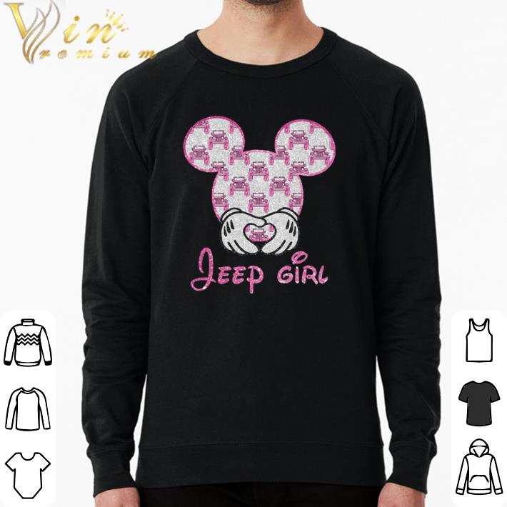 c7016c46 premium mickey mouse love jeep girl diamond shirt sweater 4 - Premium Mickey mouse love Jeep girl diamond shirt sweater