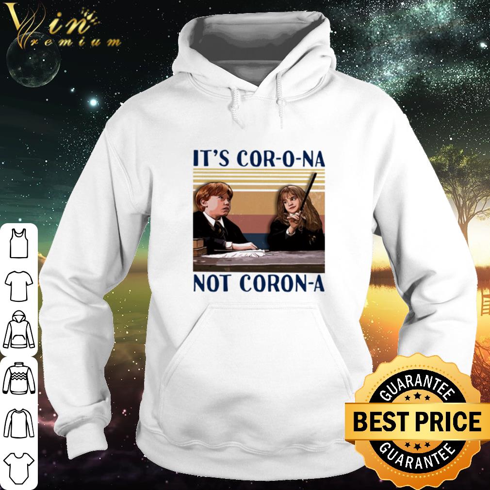 c7fb4e0d official ron and hermione vintage it s cor o na not corona shirt 4 - Official Ron And Hermione Vintage It’s Cor-o-na Not Corona shirt