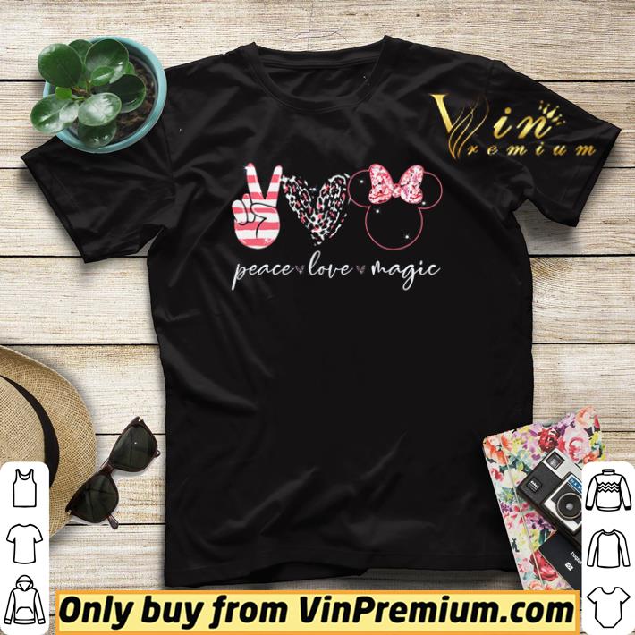 Awesome Disney Mickey peace love magic shirt sweater cd69f339 awesome disney mickey peace love magic shirt sweater 4 - Awesome Disney Mickey peace love magic shirt sweater