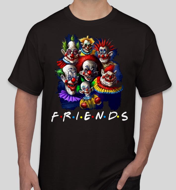 d373cc83 nice scary clown drawing movie friends halloween shirt 4 - Nice Scary Clown Drawing Movie Friends Halloween Shirt