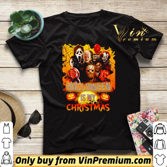 Original Horror character Halloween is my Christmas shirt sweater d88a3f1e original horror character halloween is my christmas shirt sweater 4 - Original Horror character Halloween is my Christmas shirt sweater