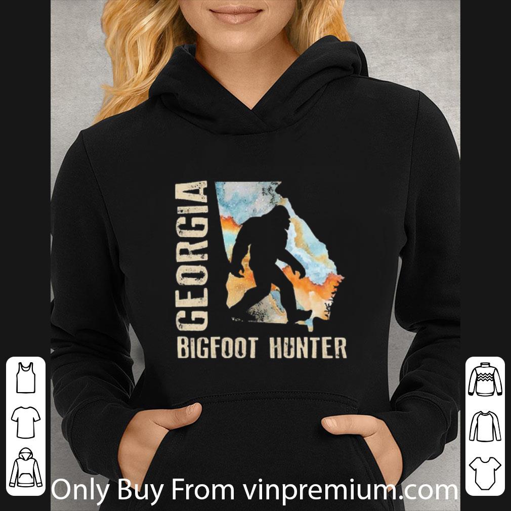 Top Georgia Bigfoot Hunter shirt e12f9cbe top georgia bigfoot hunter shirt 4 - Top Georgia Bigfoot Hunter shirt