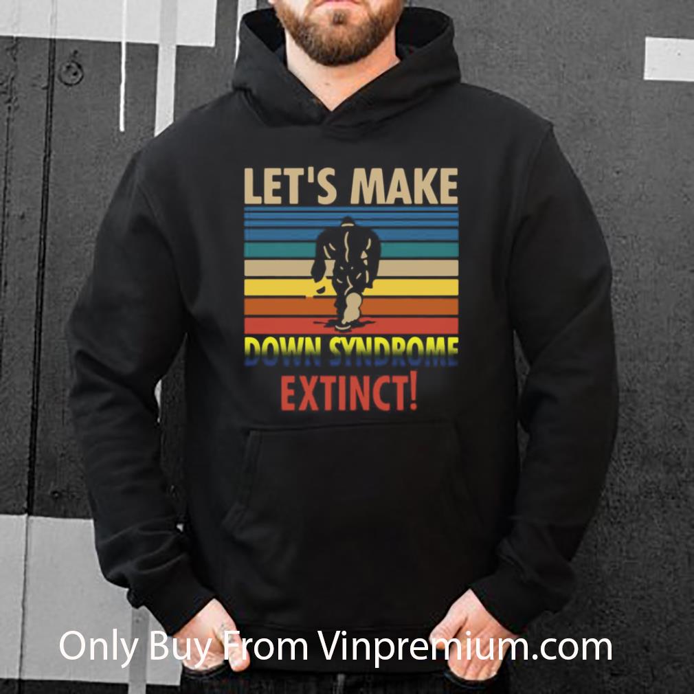 e7f72f7a top emmanuel partner let s make down syndrome extinct bigfoot vintage shirt 4 - Top Emmanuel Partner Let’s Make Down Syndrome Extinct Bigfoot Vintage shirt