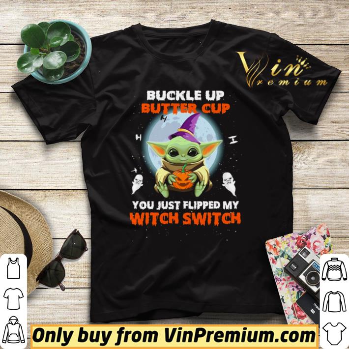 e9497aa8 premium baby yoda hug pumpkin buckle up butter cup you just flipped my witch switch shirt sweater 4 - Premium Baby Yoda hug pumpkin buckle up butter cup you just flipped my witch switch shirt sweater