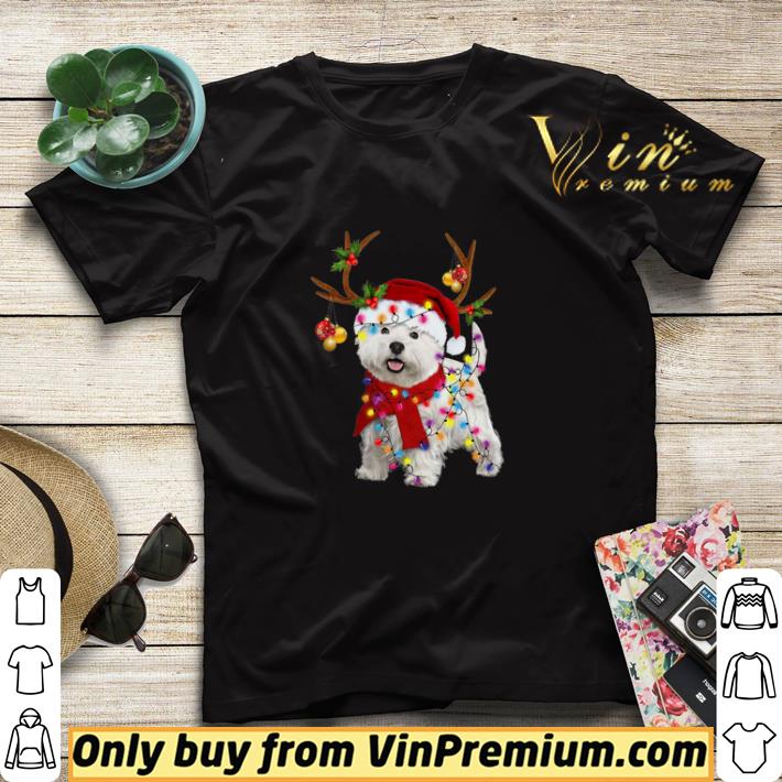 Westie Gorgeous Reindeer Happy Merry Christmas shirt sweater ec6c4d30 westie gorgeous reindeer happy merry christmas shirt sweater 4 - Westie Gorgeous Reindeer Happy Merry Christmas shirt sweater