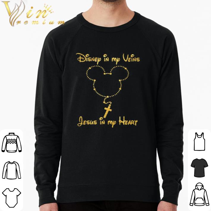 Funny Disney mickey mouse in my veins jesus in my heart shirt sweater ef06c9c4 funny disney mickey mouse in my veins jesus in my heart shirt sweater 4 - Funny Disney mickey mouse in my veins jesus in my heart shirt sweater