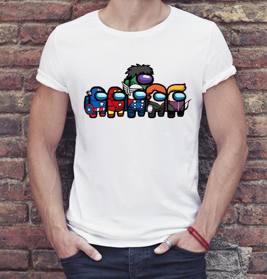 f8fdb9b1 premim among us minions chibi avenger hero shirt 4 - Premim Among Us Minions Chibi Avenger Hero Shirt