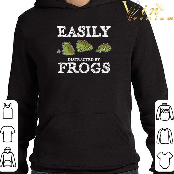 0bab7440 easily distracted by frogs shirt 4 - Easily distracted by frogs shirt