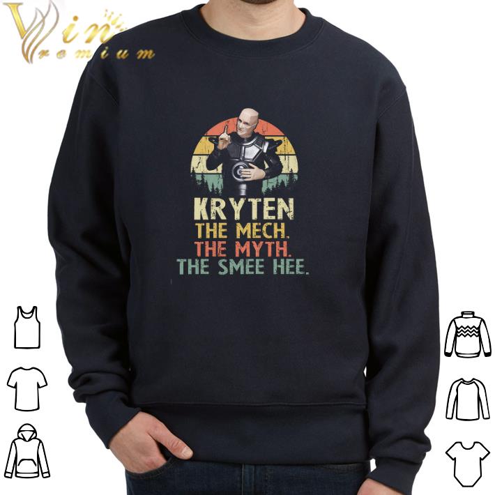 Official Kryten The Mech The Myth The Smee Hee Vintage tshirt 1e39115a official kryten the mech the myth the smee hee vintage tshirt 4 - Official Kryten The Mech The Myth The Smee Hee Vintage tshirt