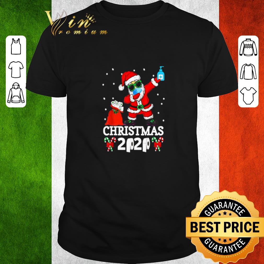 Nice Santa Claus Dabbing Toilet Paper Christmas 2020 Sweater shirt