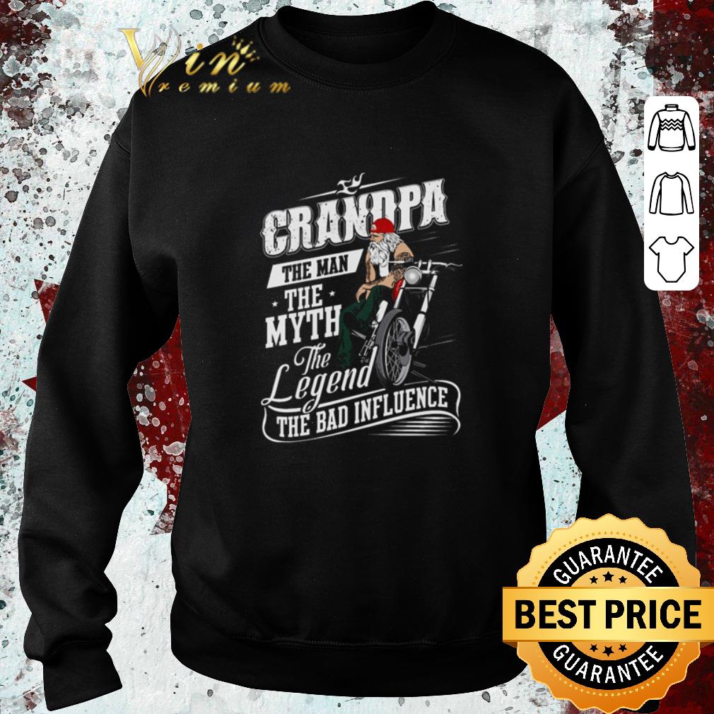 Nice Motorbike grandpa the man the myth the legend the bad influence shirt 29ddc530 nice motorbike grandpa the man the myth the legend the bad influence shirt 4 - Nice Motorbike grandpa the man the myth the legend the bad influence shirt