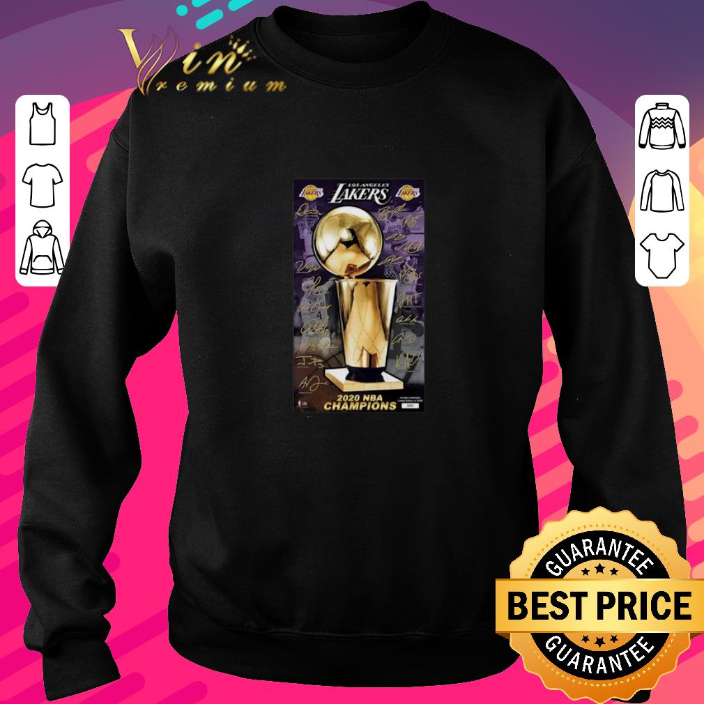 Original 2020 Los Angeles Lakers Champions Signature shirt 2dd626ce original 2020 los angeles lakers champions signature shirt 4 - Original 2020 Los Angeles Lakers Champions Signature shirt