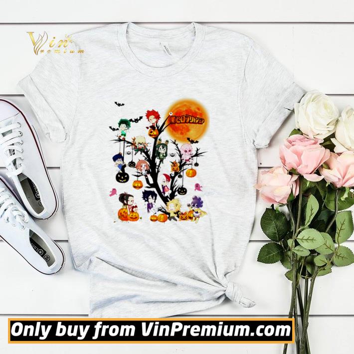 Official My hero academia on the Halloween tree shirt sweater 3141eebd official my hero academia on the halloween tree shirt sweater 4 - Official My hero academia on the Halloween tree shirt sweater