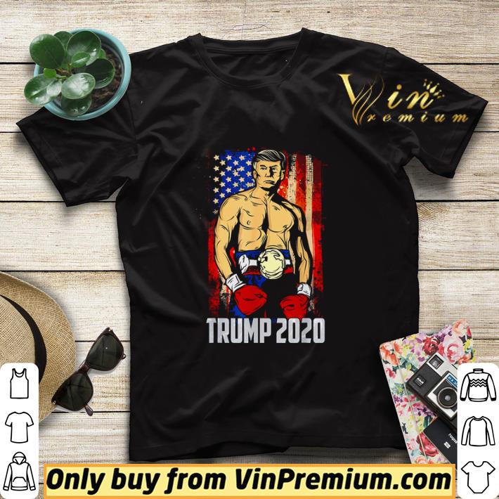 5715231d american flag boxer trump 2020 shirt sweater 4 - American flag boxer Trump 2020 shirt sweater