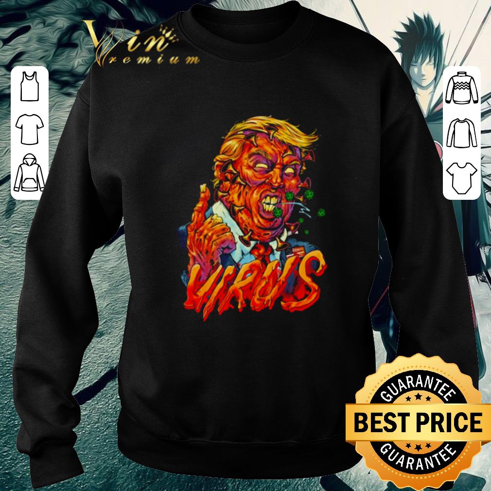 7488b8bf premium horror donald trump virus corona shirt 4 - Premium Horror Donald Trump virus Corona shirt