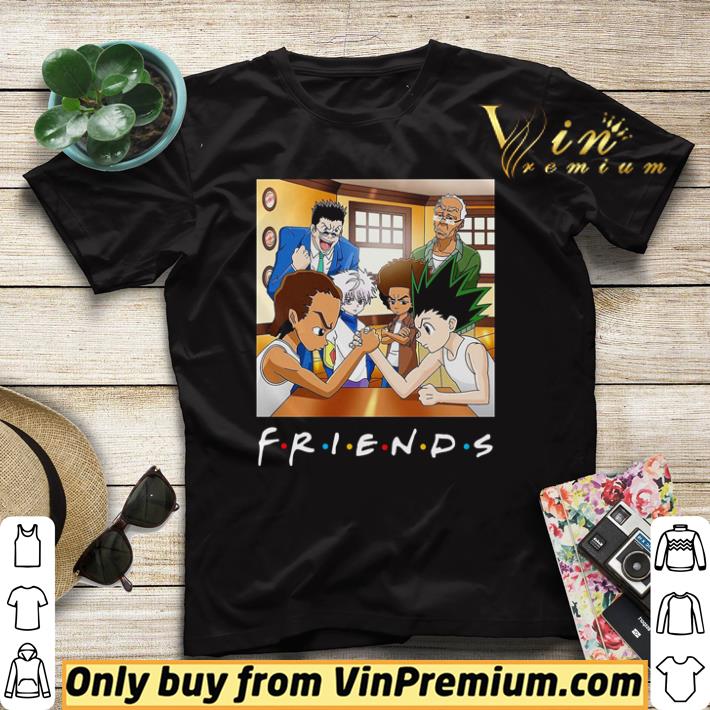 92dd0cae funny boondocks hunter x hunter friends shirt sweater 4 - Funny Boondocks Hunter x Hunter Friends shirt sweater