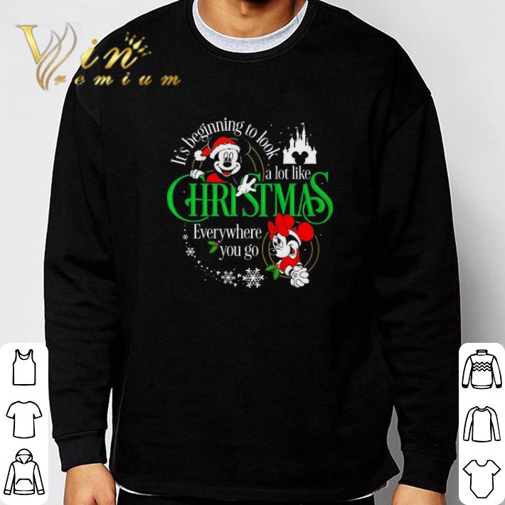 Official Mickey Mouse It's Beginning To Look A Lot Like Christmas Everywhere You Go Minnie tshirt 92e37748 official mickey mouse it s beginning to look a lot like christmas everywhere you go minnie tshirt 4 - Official Mickey Mouse It's Beginning To Look A Lot Like Christmas Everywhere You Go Minnie tshirt