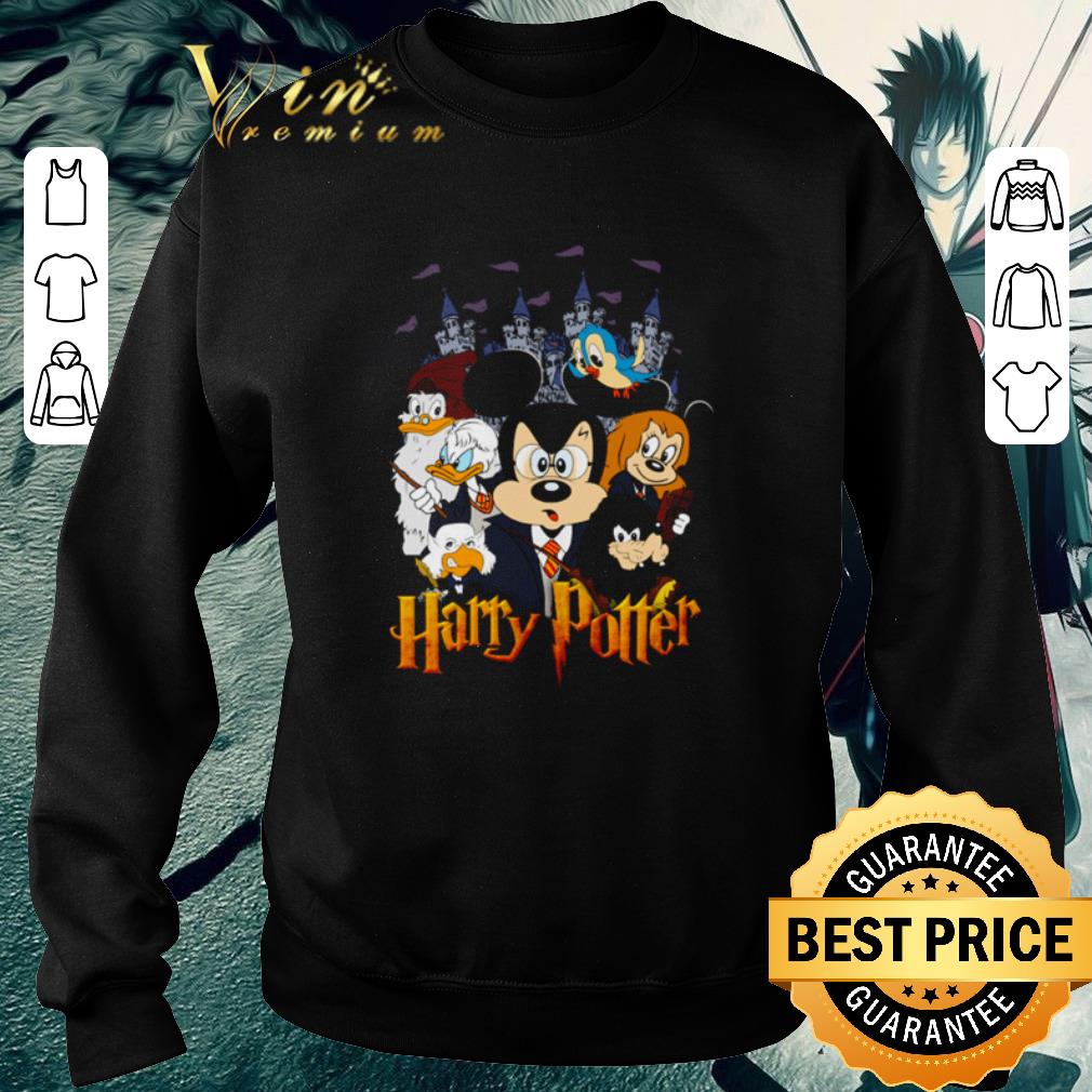 aa825fb2 awesome donald duck and mickey mouse harry potter shirt 4 - Awesome Donald Duck and Mickey Mouse harry potter shirt