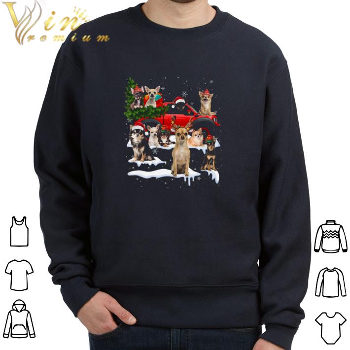Funny Chihuahua Merry Christmas Red Car tshirt ad9c1f40 funny chihuahua merry christmas red car tshirt 4 - Funny Chihuahua Merry Christmas Red Car tshirt
