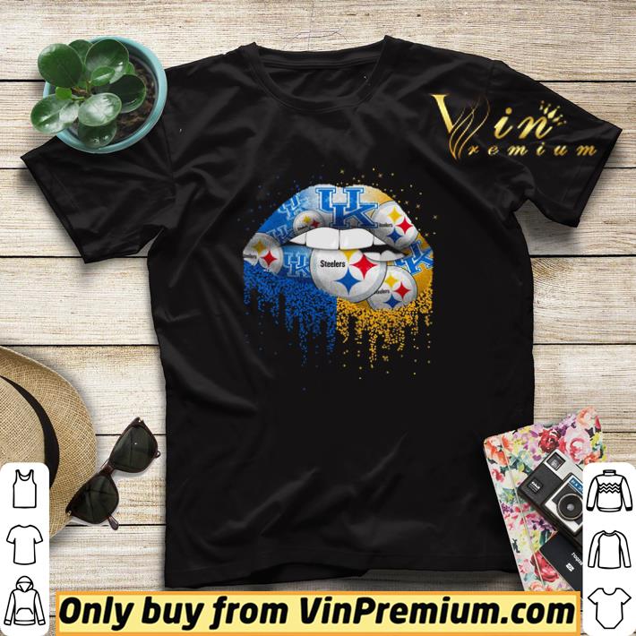 Official Pittsburgh Steelers and Kentucky Wildcats lips shirt sweater e2ed1ef9 official pittsburgh steelers and kentucky wildcats lips shirt sweater 4 - Official Pittsburgh Steelers and Kentucky Wildcats lips shirt sweater
