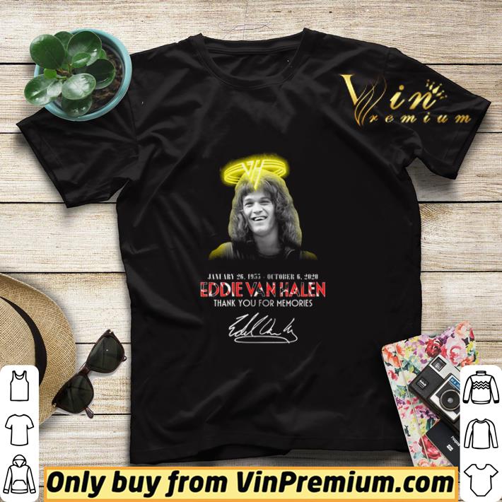 ec911ded january 26 1955 october 6 2020 eddie van halen thank you for memories signature shirt sweater 4 - January 26 1955 October 6 2020 Eddie Van Halen thank you for memories signature shirt sweater