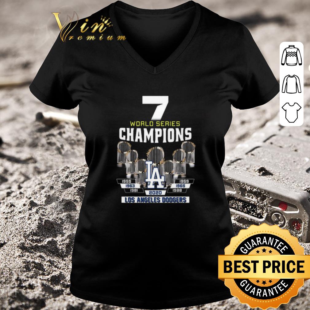 Pretty 7 World Series Champions 1955 1959 1965 1963 1981 1988 2020 Los Angeles Dodgers shirt Pretty 7 World Series Champions 1955 1959 1965 1963 1981 1988 2020 Los Angeles Dodgers shirt