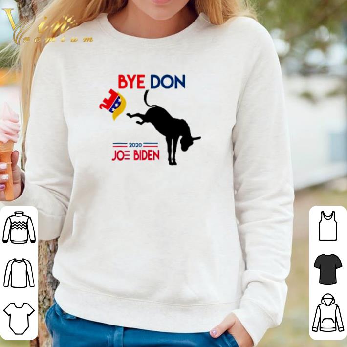 1527b90b premium joe biden kick trump byedon 2020 shirt sweater 4 - Premium Joe Biden kick Trump Byedon 2020 shirt sweater