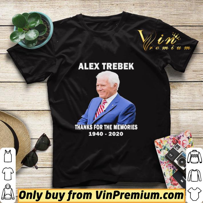 1565376a alex trebek thanks for the memories 1940 2020 rip shirt sweater 4 - Alex Trebek Thanks For The Memories 1940 2020 RIP shirt sweater