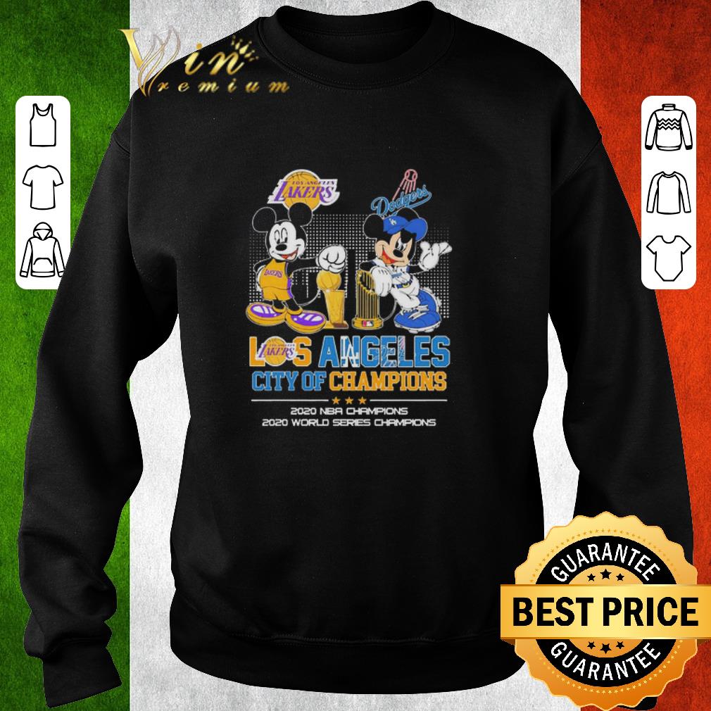 6485db1a hot mickey mouse los angeles lakers and dodgers city of champions 2020 nba champions shirt 4 - Hot Mickey Mouse Los Angeles Lakers And Dodgers City Of Champions 2020 Nba Champions shirt