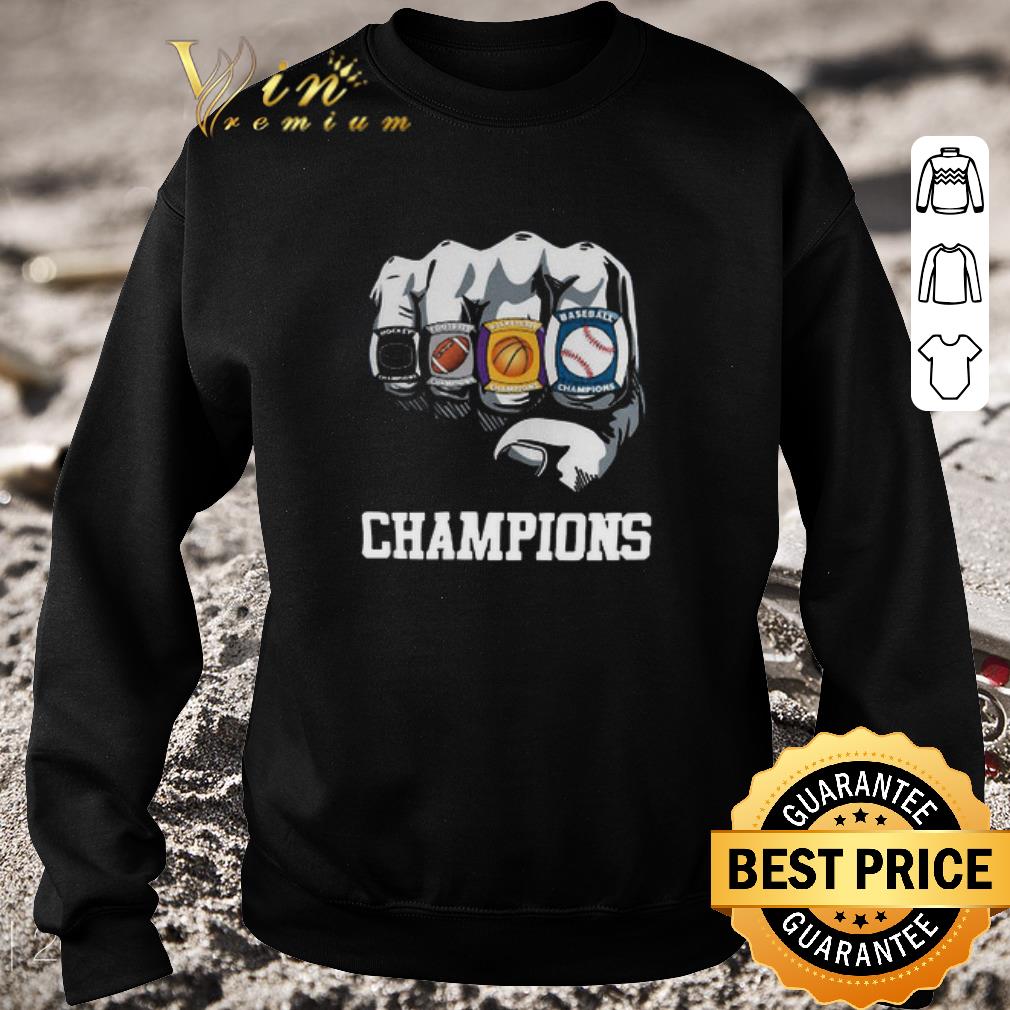8640039a hot fist hockey baseball basketball los angeles champions shirt 4 - Hot Fist Hockey Baseball Basketball Los Angeles Champions shirt