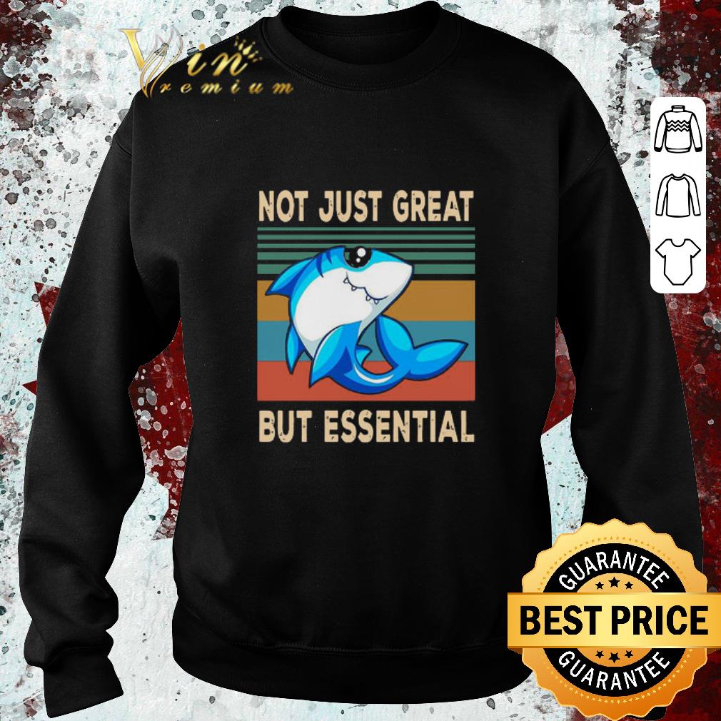 e08ff864 top shark not just great but essential vintage retro shirt 4 - Top Shark Not Just Great But Essential Vintage Retro shirt