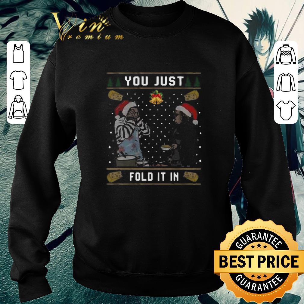 e34088ad hot you just fold it in merry christmas ugly sweater 4 - Hot You Just Fold It In Merry Christmas Ugly sweater