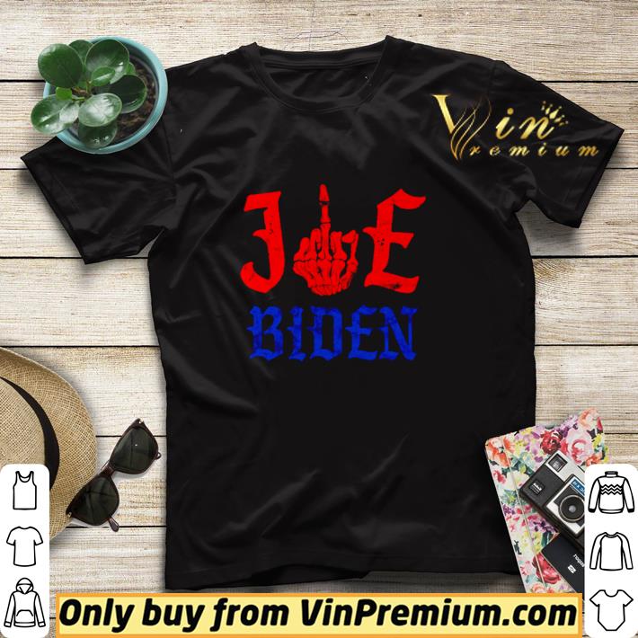 f4a9e8dc skeleton fuck joe biden shirt sweater 4 - Skeleton fuck Joe Biden shirt sweater