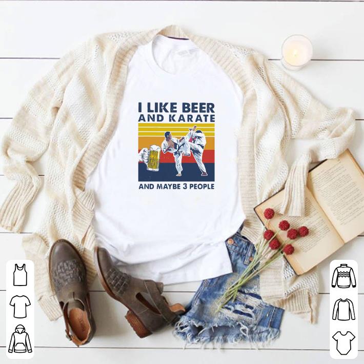 Nice I Like Beer And Karate And Maybe 3 People Vintage shirt 21fd8ec2 nice i like beer and karate and maybe 3 people vintage shirt 4 - Nice I Like Beer And Karate And Maybe 3 People Vintage shirt