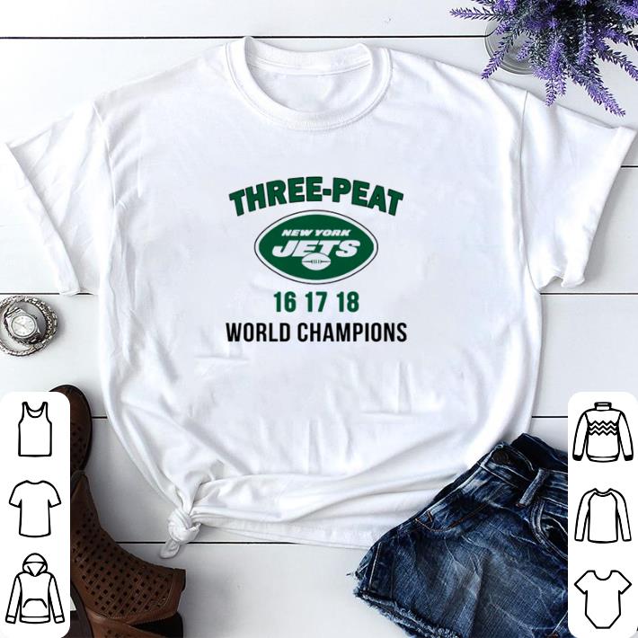 Official Three Peat New York Jets Champions shirt sweater 33926a33 official three peat new york jets champions shirt sweater 4 - Official Three Peat New York Jets Champions shirt sweater